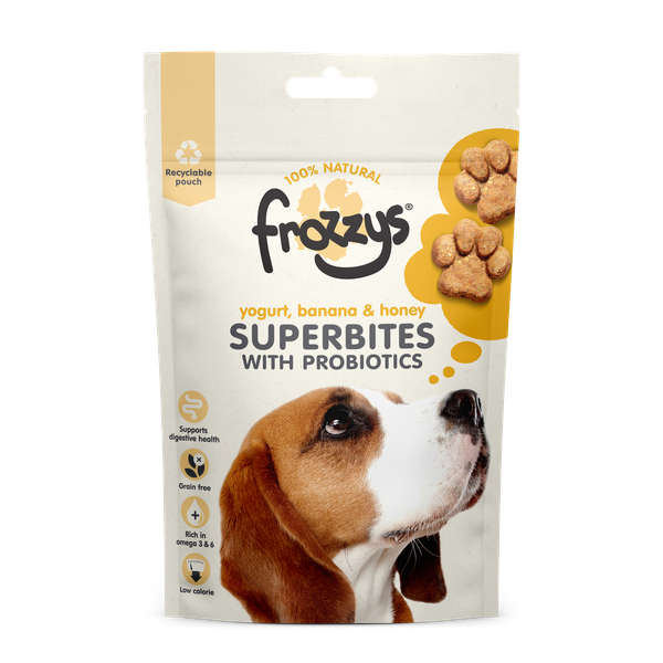 Frozzys SUperbites with Probiotics Yogurt, Banana & Honey